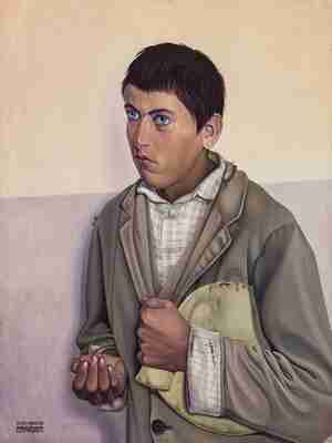 Cagnaccio di San Pietro The Stray 1932 Museo di arte moderna e contemporanea Trento e Rovereto Collezione VAF Stiftung